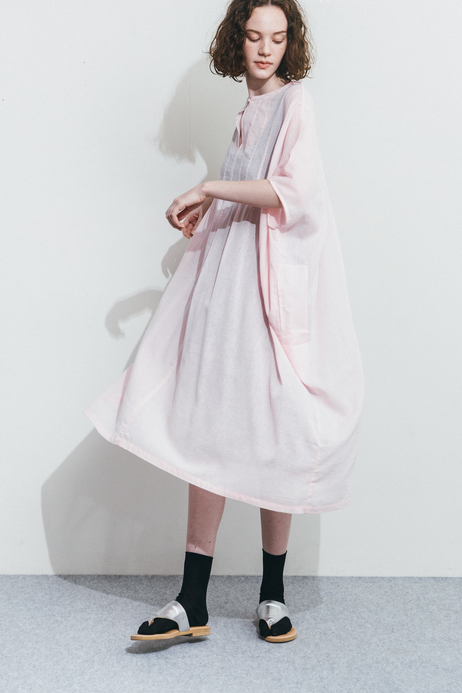 Maire Dress Lavendar Grey