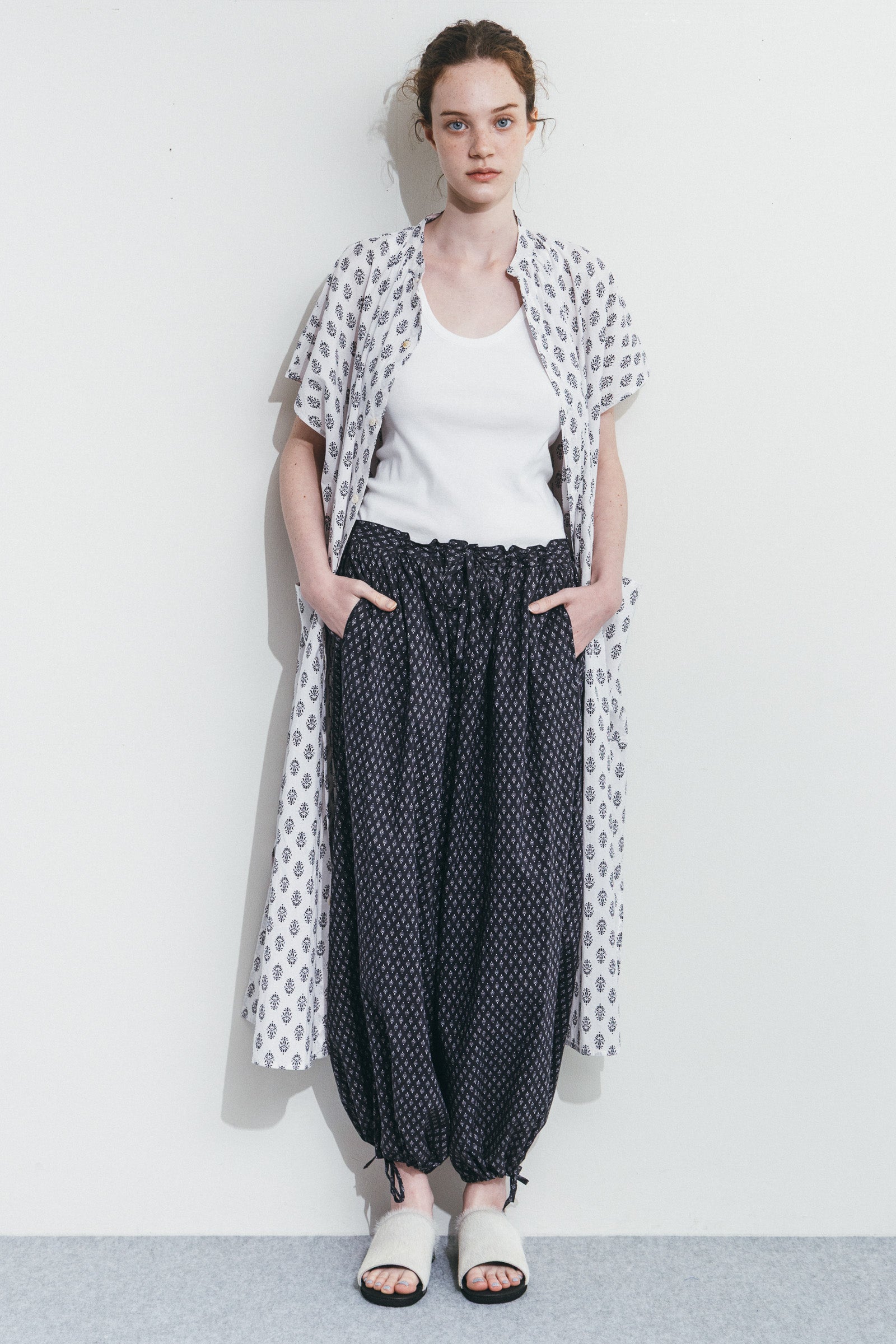 Terri Pants Tree Navy
