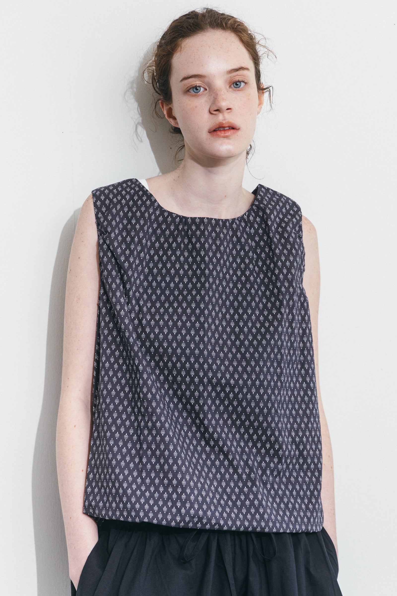 Grania Shirt Tree Navy