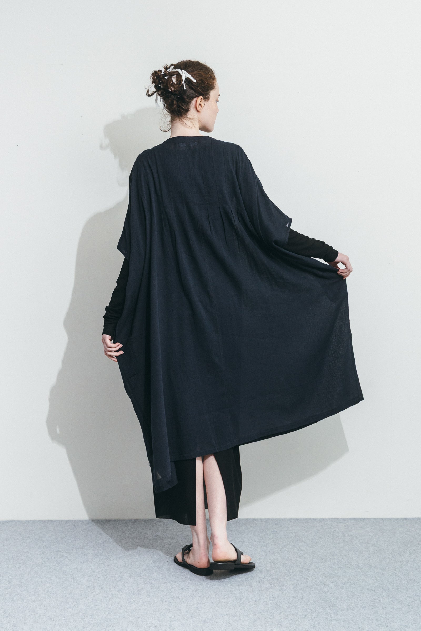 Maire Dress Ink Navy