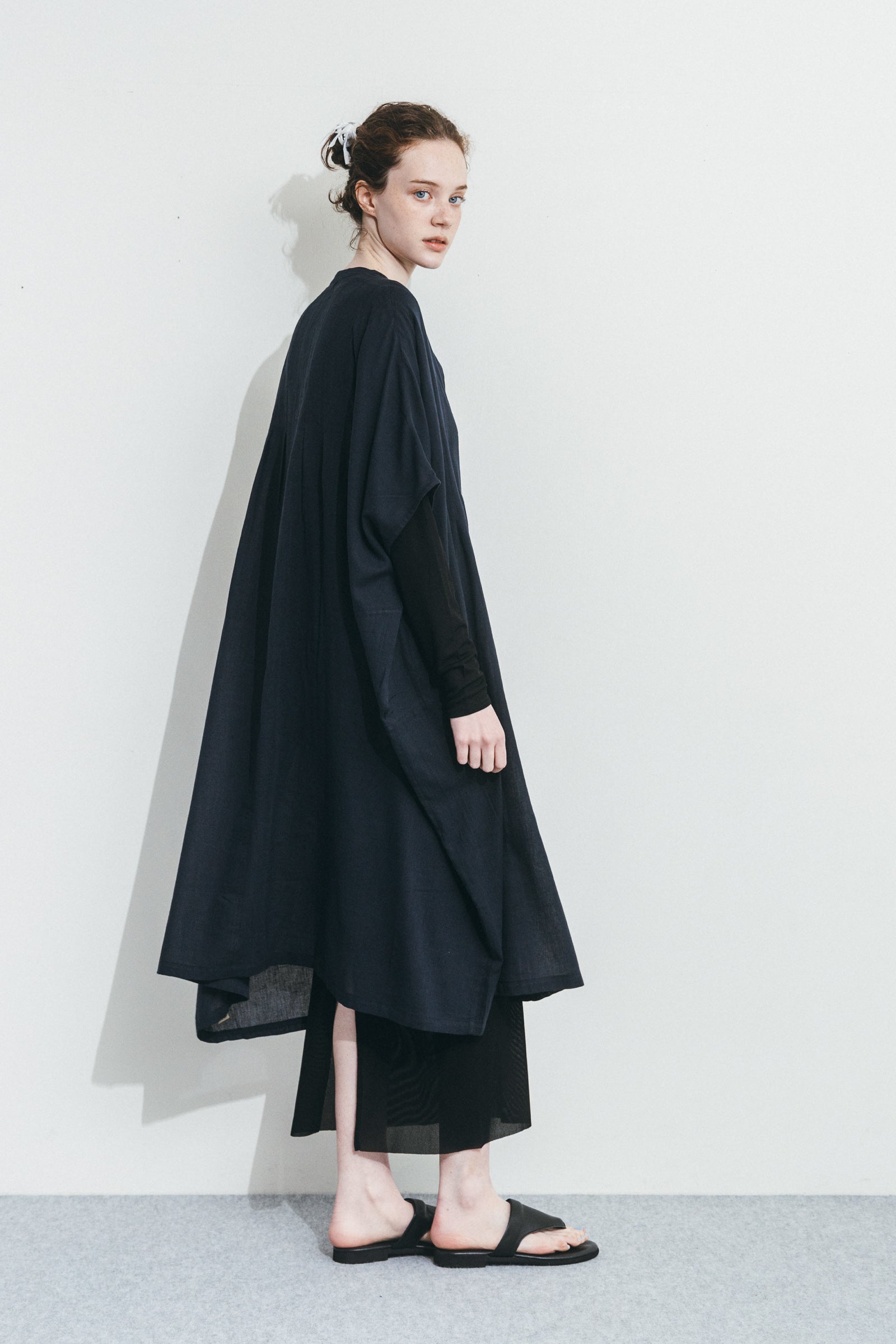 Maire Dress Ink Navy