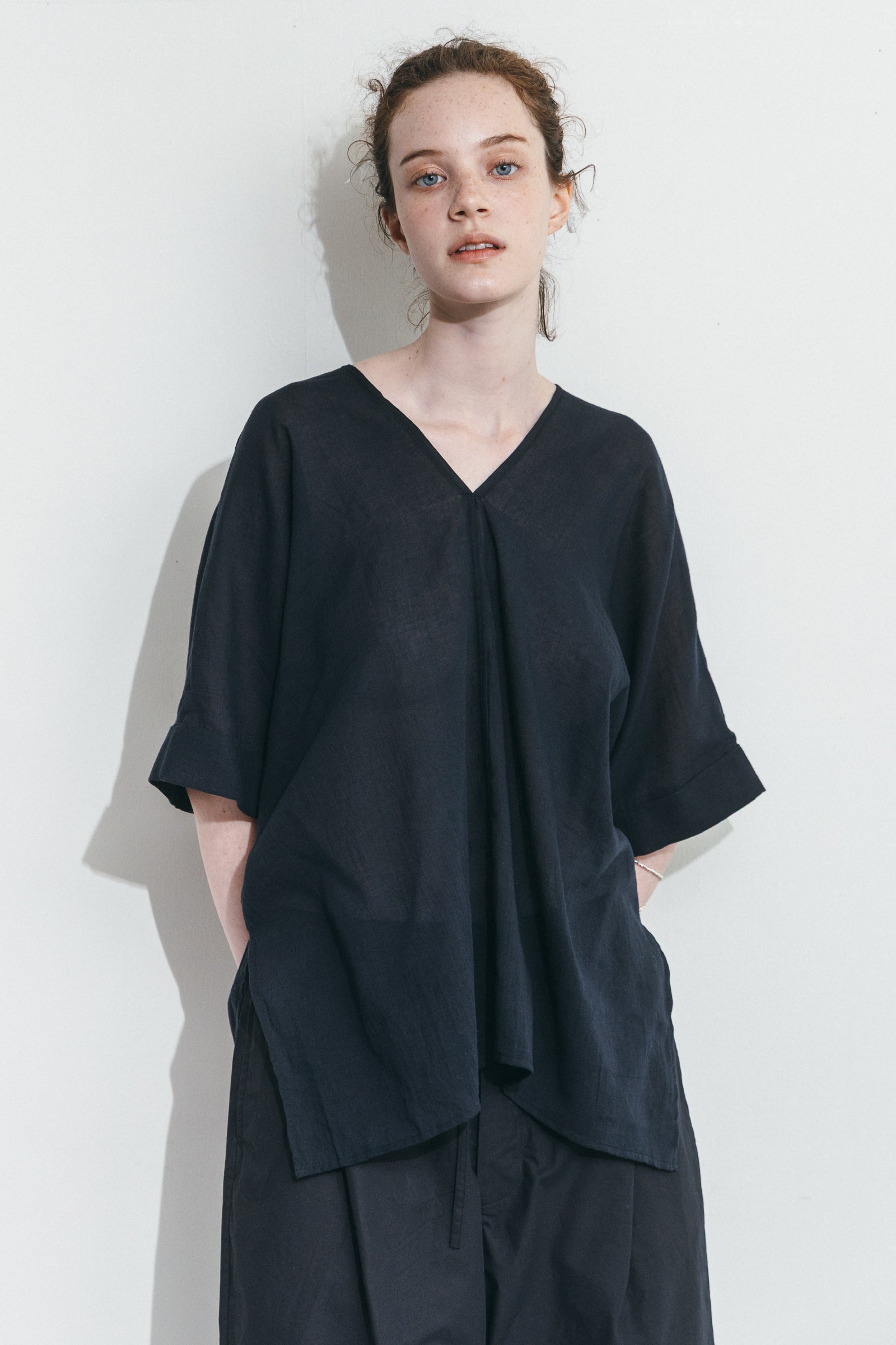Keira Top Ink Navy
