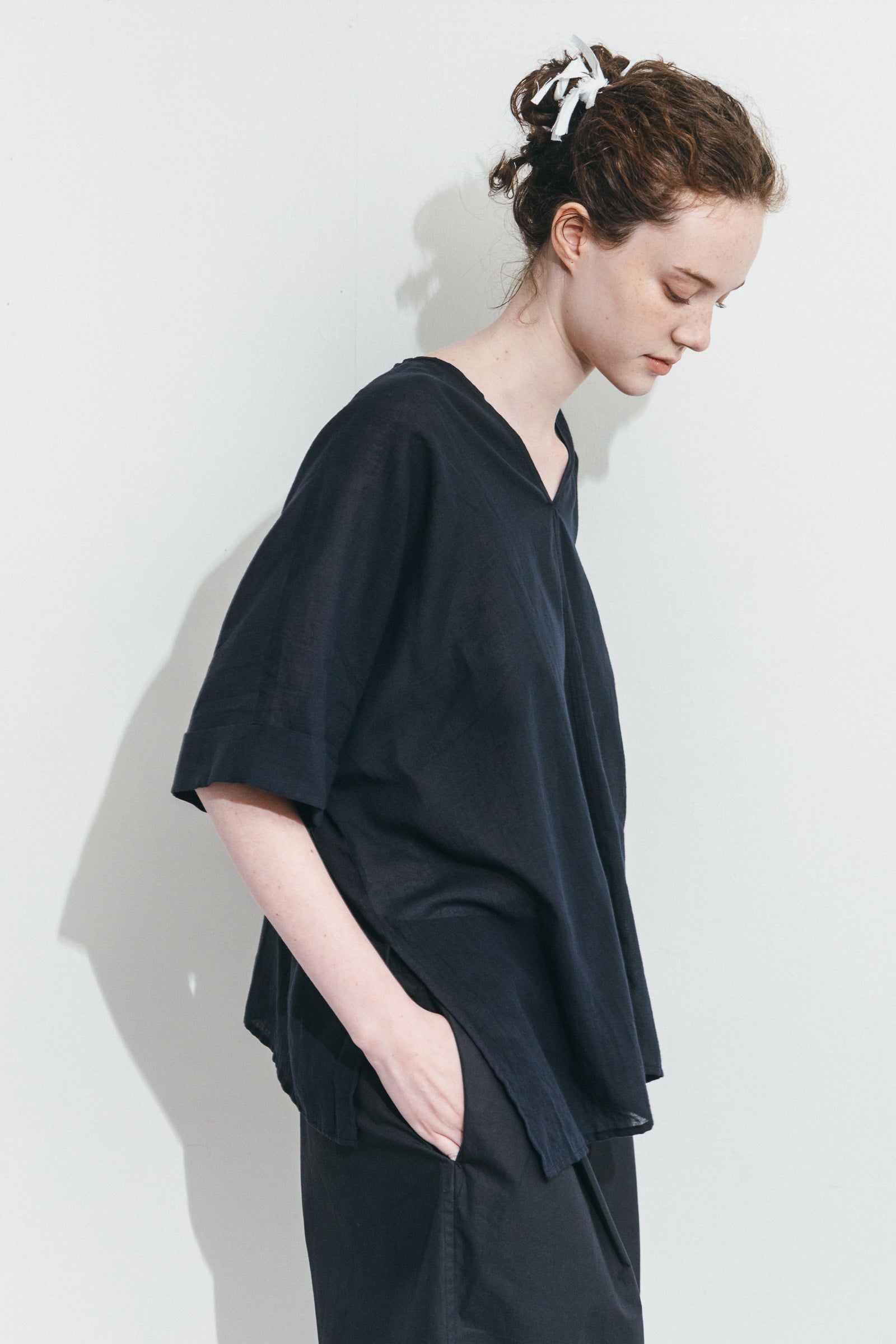 Keira Top Ink Navy
