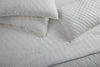 Pearl White- All Weather Organic Quilt Coverlet